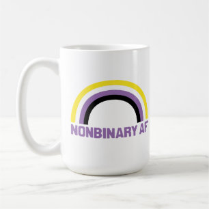 Nonbinary AF Coffee Mug