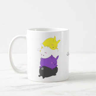 Nonbinary Bunny Rabbit Coffee Mug