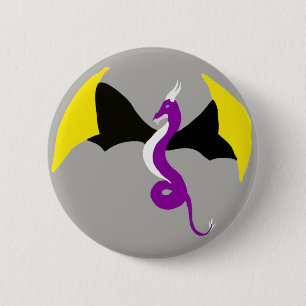 Nonbinary Dragon 2 Inch Round Button