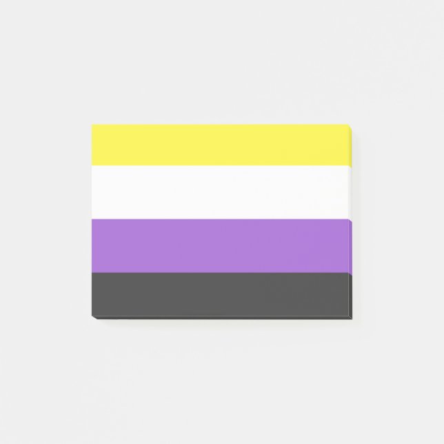 nonBinary flag Post-it Notes (Front)