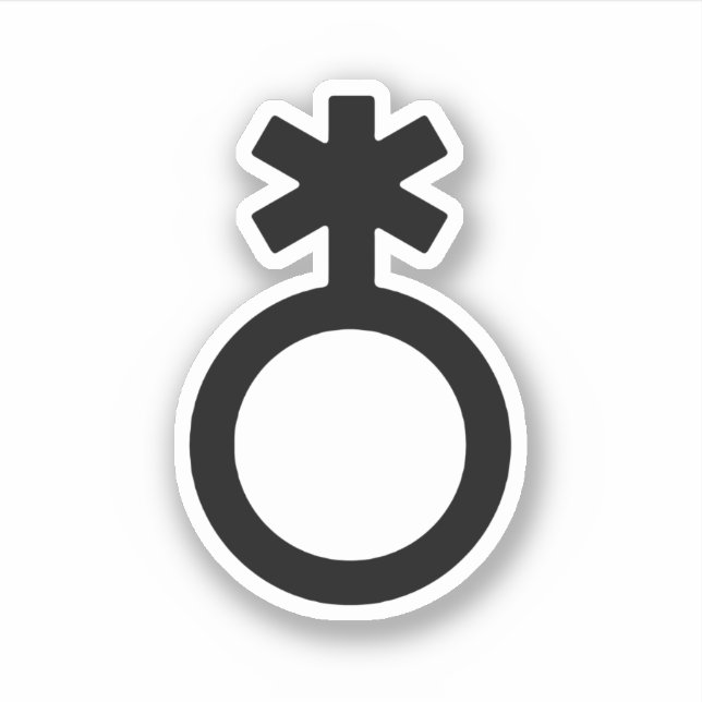 Nonbinary Gender Symbol (Front)