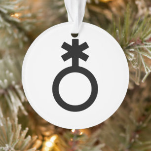 Nonbinary Gender Symbol Ornament
