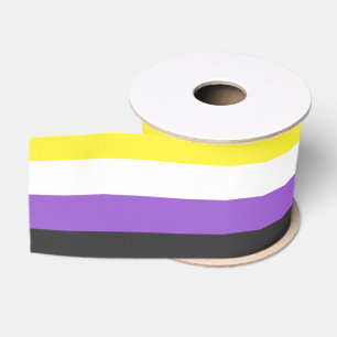 nonbinary grosgrain ribbon
