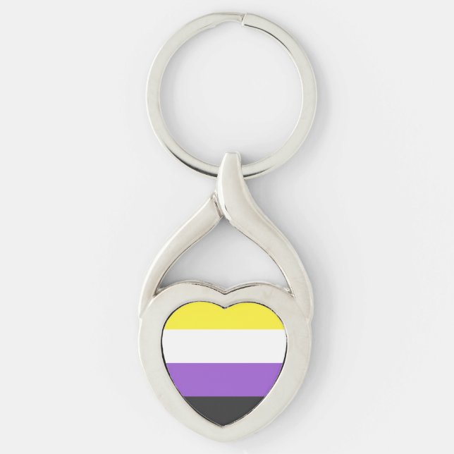 nonbinary keychain (Front)