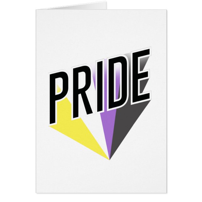 Nonbinary Pride Burst (Front)