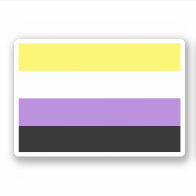 Nonbinary Pride Flag (Front)