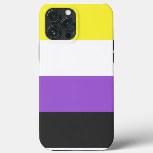 Nonbinary Pride Flag iPhone 13 Pro Max Case