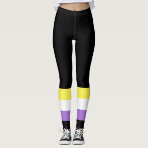 Nonbinary Pride Flag Leggings