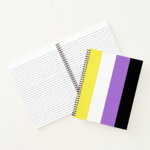 Nonbinary Pride Flag Notebook