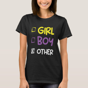 Nonbinary Pride Genderfluid Gender Rights Non Bin T-Shirt