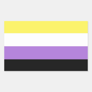 Nonbinary Pride Sticker