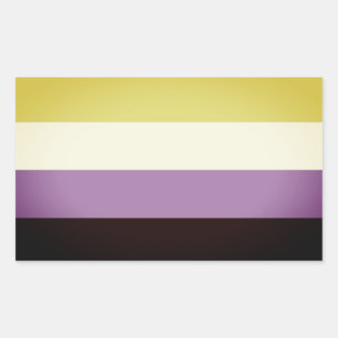 Nonbinary Pride Sticker