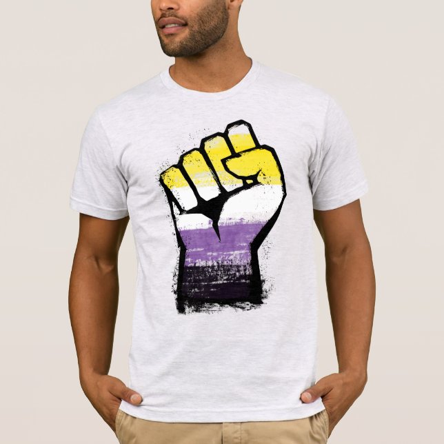Nonbinary Pride T-Shirt (Front)