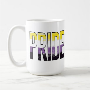 Nonbinary Pride Word Coffee Mug