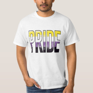 Nonbinary Pride Word T-Shirt