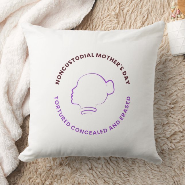 Noncustodial Mother's Day Pillow (Blanket)