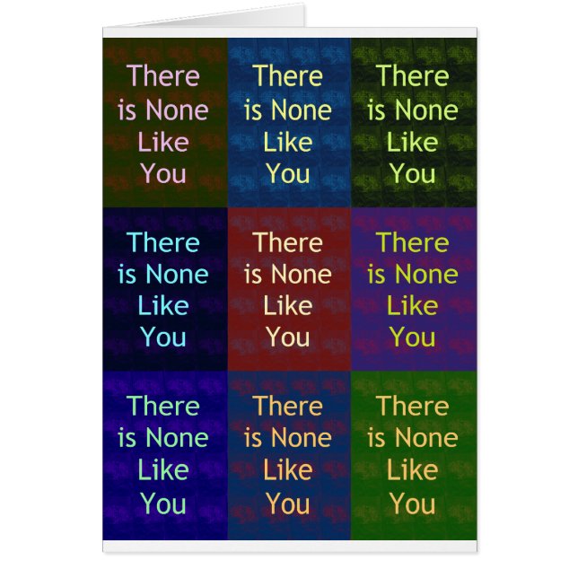 None Like You (Front)