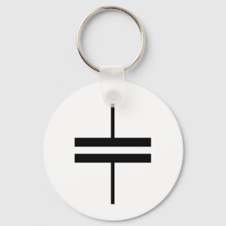 Nonelectrolytic Capacitor Keychain