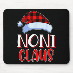 Noni Claus Santa Family Matching Christmas Pajamas Mouse Pad