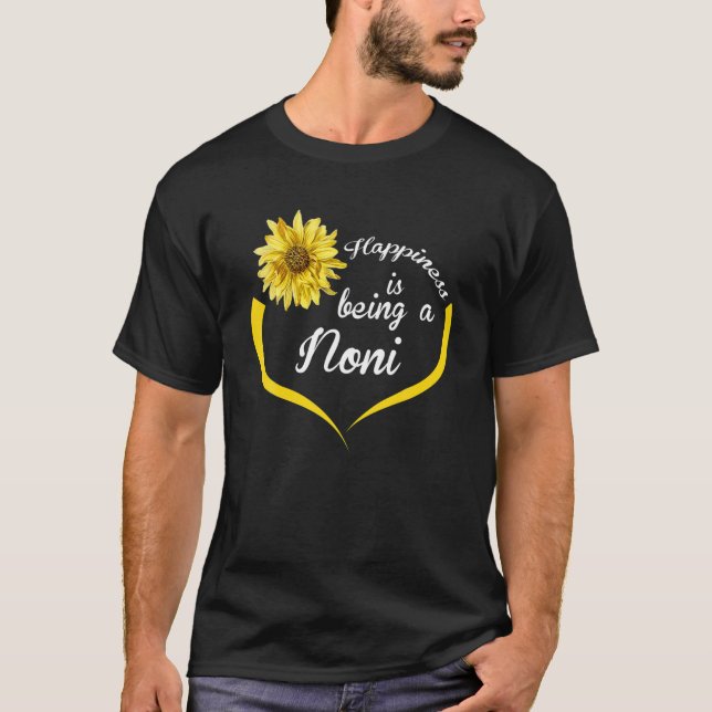 Noni Gift: Happiness Is Being A Noni T-Shirt (Front)