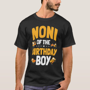 Noni Of The Birthday Boy Construction Worker Bday  T-Shirt