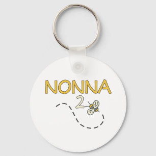Nonna 2 Bee Keychain