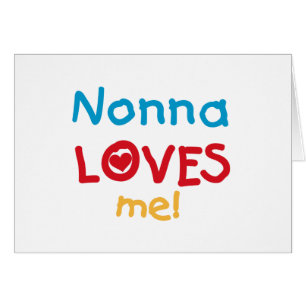 Nonna aime mes t-shirts et cadeaux