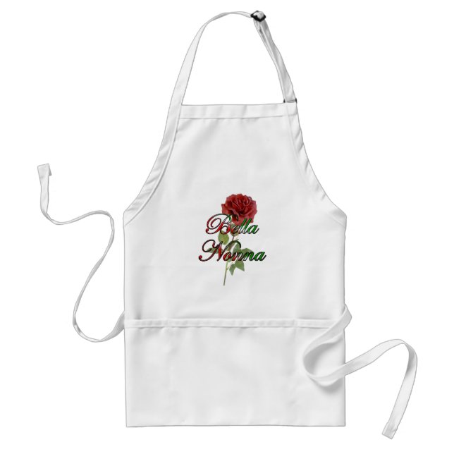 Nonna (Beautiful Italain Grandmother) Standard Apron (Front)