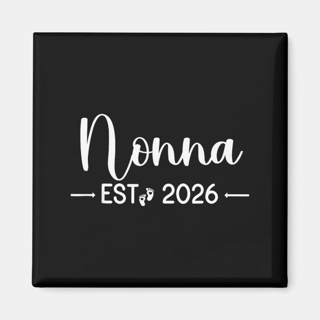 Nonna Est 2026 New Matching Mother To Be 2026  Magnet (Front)