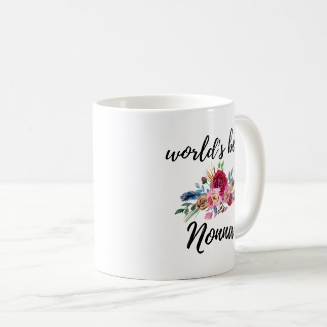 Nonna Gift Idea Italian Coffee Mug (Front Right)
