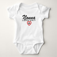 Nonna Loves Me Customize Baby Bodysuit