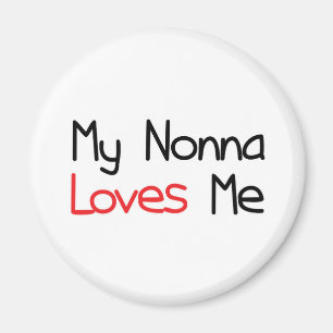 Nonna Loves Me Magnet
