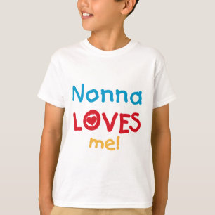 Nonna m'aime T-shirts et cadeaux