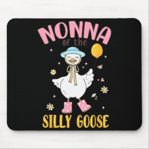 Nonna Of The Silly Goose First Birthday Family Mat Mouse Pad