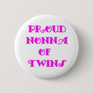 Nonna of_Twins 2 Inch Round Button