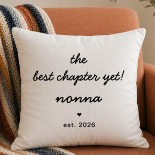 Nonna Pillow Gift Best Chapter Yet