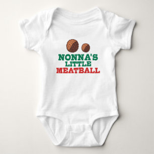 Nonna’s Little Meatball Baby Bodysuit