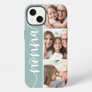 Nonna Script Grandma Photo Collage iPhone 13 Case