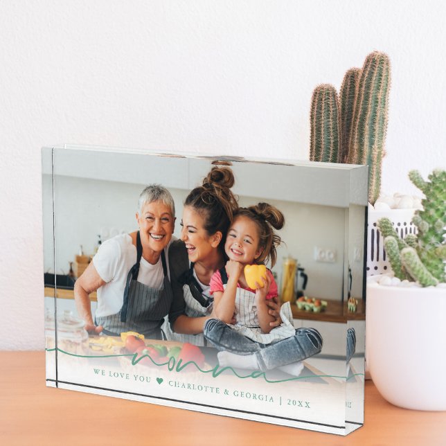 Nonna Script Overlay | We Love You Photo Block (Creator Uploaded)