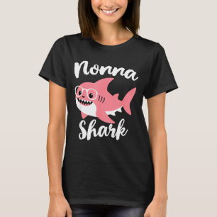 Nonna Shark Mother's Day Grandma Funny  T-Shirt