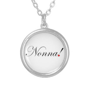Nonna! Silver Plated Necklace