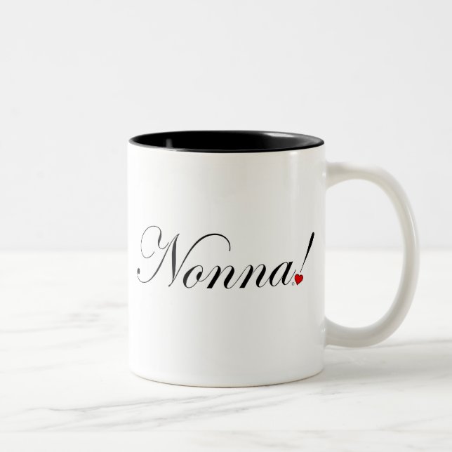 Nonna! Two-Tone Coffee Mug (Right)