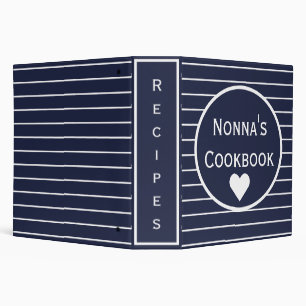 Nonna's Cookbook Recipe Binder