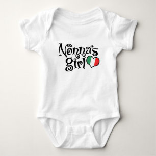Nonna's Girl Baby Bodysuit