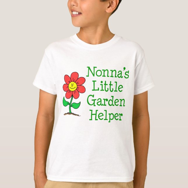 Nonna's Little Garden Helper T-Shirt (Front)