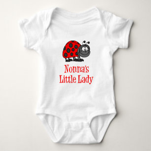 Nonna's Little Lady Baby Bodysuit