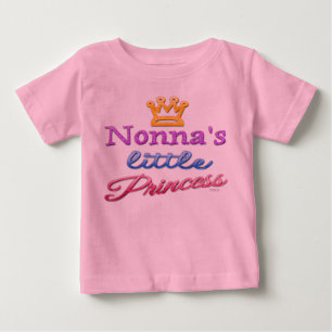 Nonna's Little Princess Baby Toddler T-Shirt