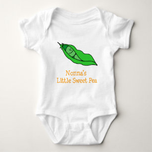 Nonna's Little Sweet Pea Baby Bodysuit