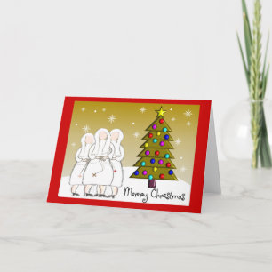 Nonnes Cartes de Noël et Cadeaux-Art Design