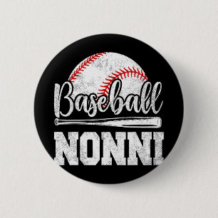 Nonni Baseball Player Game Day Mother#39; #39;s Da 2 Inch Round Button